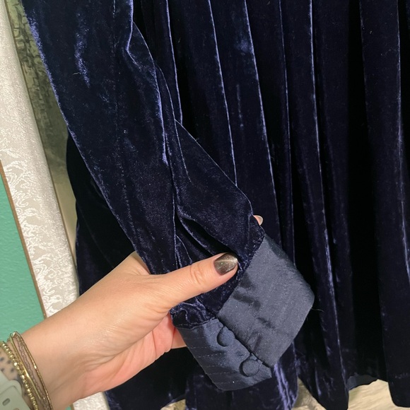 Free People Choose Me Velvet Mini Dress - Picture 5 of 11